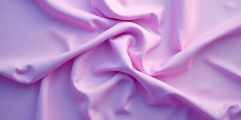 Obraz premium Pastel Purple Silk Fabric Background