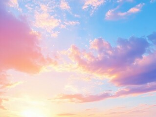 Obraz premium Vibrant colors of a sunset