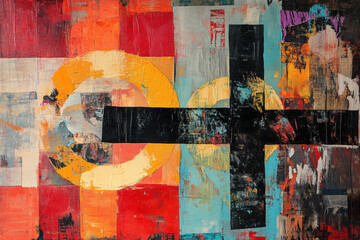 Fototapeta premium Peaceful Motifs in Abstract Art