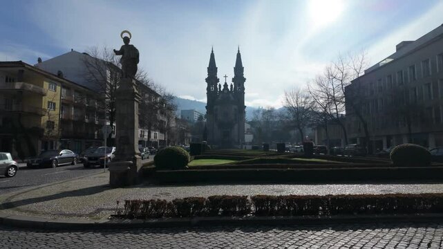 Guimar&atilde;es, Portugal, is a historic city known for its medieval charm, iconic churches, and stunning monuments.