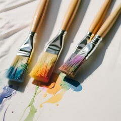 Obraz premium brush and paint