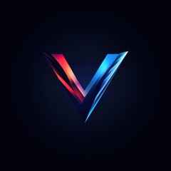 V Letter Logo template vector icon design