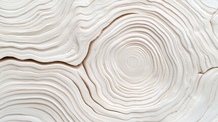 Close-up of tree rings texture, nature detail, background