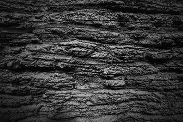 Texture of rough dark concrete surface