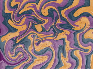 Trendy Multicolor liquid marble Background. Seamless marble illustration. Eps 10 vector.