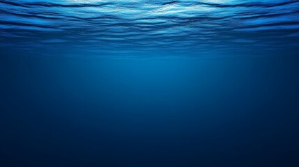 Ocean depth, underwater scene, background