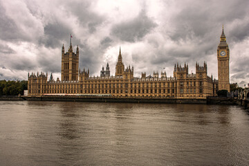 Obraz premium Houses of Parliament - brytyjski parlament