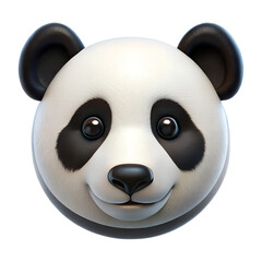 Fototapeta premium panda bear with a smile