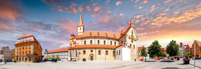Altstadt, Ellwangen an der Jagst, Deutschland 