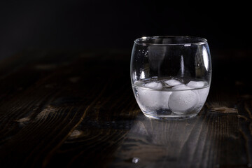 cold mineral water with a lot of gases and bubbles