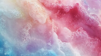 Obraz premium Pastel foam texture, abstract background