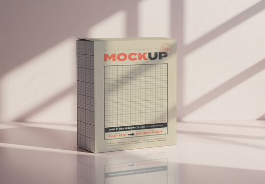 Rectangular Packaging Box Mockup
