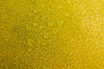 ripe pomelo with lots of pulp cut into pieces