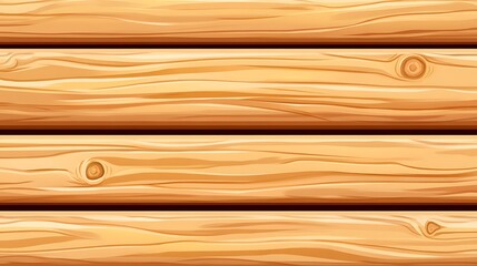 Horizontal Light Brown Wooden Planks Texture