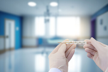 Normal temperature is a sign of health.