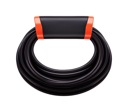 Secure bicycle lock urban setting product isolated on transparent background - Powered by Adobe