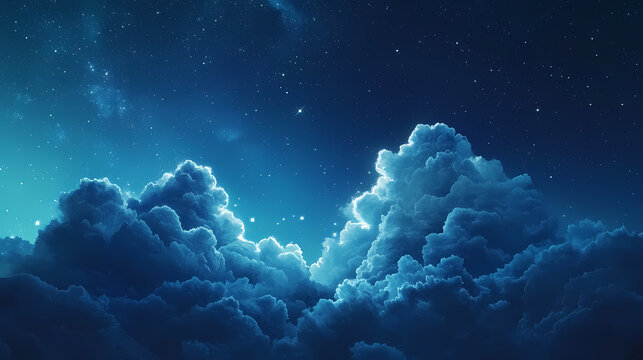 Astrological composition with empty starry sky for zodiac sign symbol. Celestial Mythology. Illustration