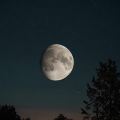 Naklejka premium moon