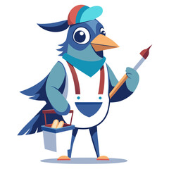 Finch Bird Vector Illustration – Cartoon, Clipart & Line Art on White Background, High-quality finch bird vector illustration, perfect for clipart, cartoons, line art, and digital designs.