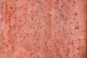 Reddish old weathered rusty metal texture