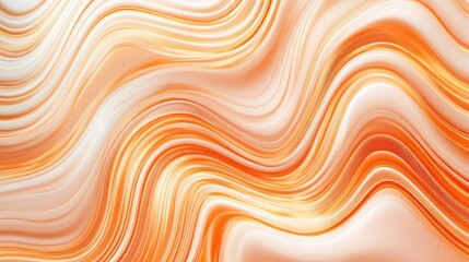 Abstract orange wave pattern background design