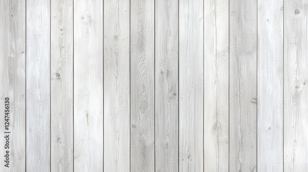 Canvas Prints Whitewashed wood wall texture background