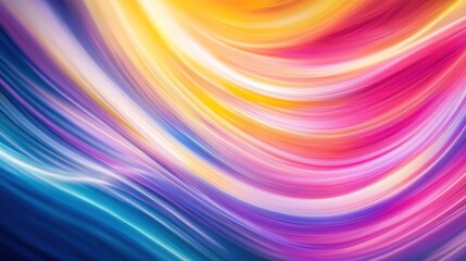 Fototapeta premium Abstract colorful swirls, dynamic motion, vibrant background, design element