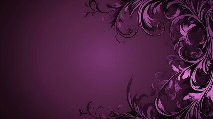 Purple floral design, background, invitation