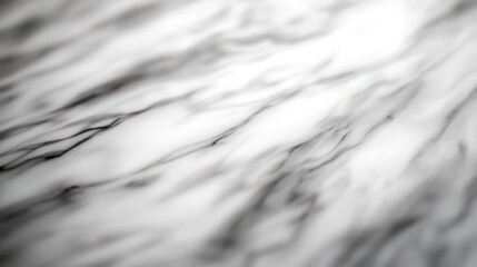 Obraz premium Close-up white marble texture, blurred background, design element