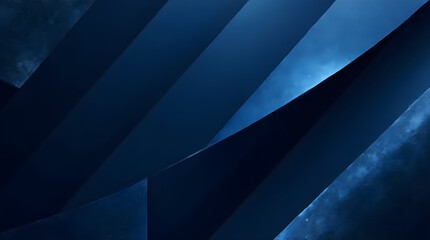 Dark Blue Geometric Abstract Texture Modern Background