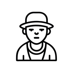 Hip hop artist portrait urban culture