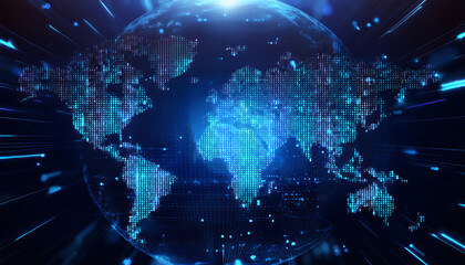 Fototapeta premium abstract technology background
