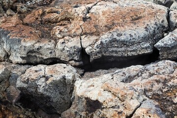 Fototapeta premium Rock with a hole in it
