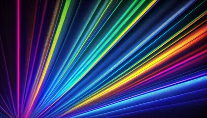  Laser beams diagonal beams of light on a dark background. Colorful light paths with movement effect graphic resource