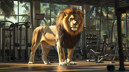regal lion spacious gym