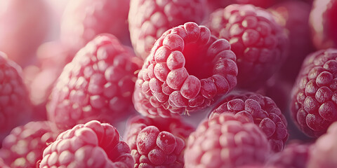 Fresh and Juicy Raspberries: A Delicious and Nutritional Summer Snack, Organic Dessert Recipe, Vibrant Berries Full of Antioxidants, Perfect for Smoothies and Salads, Gourmet Culinary Indulgence