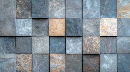 Textured stone wall background; interior design