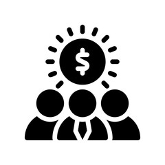 prosperity glyph icon