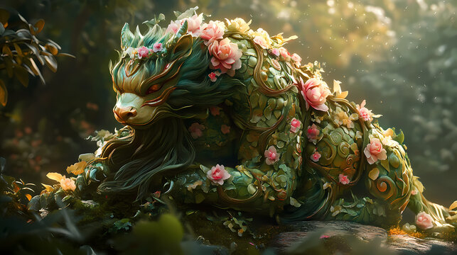 mystical pixiu legendary chinese creature