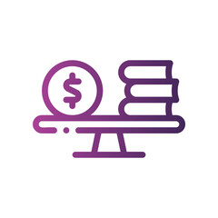 prosperity gradient icon