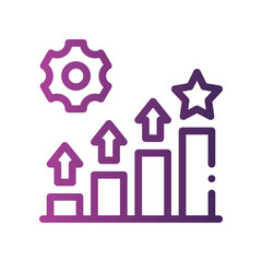 prosperity gradient icon
