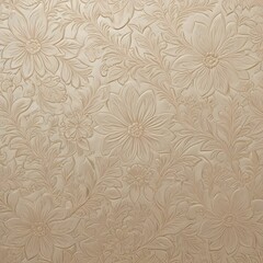 Fototapeta premium IVORY Engraved Leather Patterns Intricate engraved