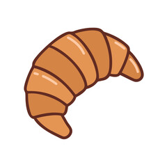 croissant breakfast illustration