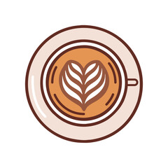 Coffee culture latte art