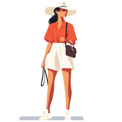 Latvia Woman Summer Clothes and Style – Summer Outfits, Women's Summer Fashion, Light and Breezy Clothing, Stylish Warm-Weather Clothing, Trendy Women's Summer Wardrobe
