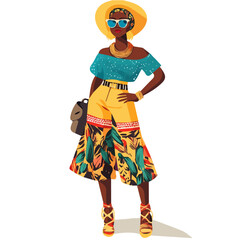 Mali Woman Summer Clothes and Style – Breezy Summer Outfits, Stylish Summer Fashion for Women, Comfortable Warm-Weather Clothing, Trendy Summer Wardrobe, Cool Summer Dresses for Mali
