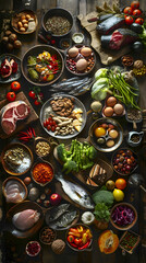 The Versatile and Colorful Presentation of Foods in the Paleolithic Diet