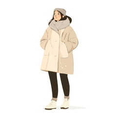 Palau Woman Winter Clothes and Style | Cozy and Warm Winter Fashion for Women in Palau
