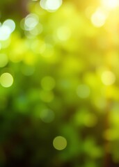 Obraz premium Green bokeh background bokeh green bokeh green abstract background light bright blur pattern