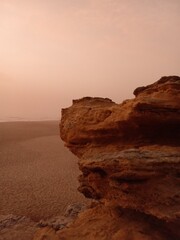 Mars looking landscape